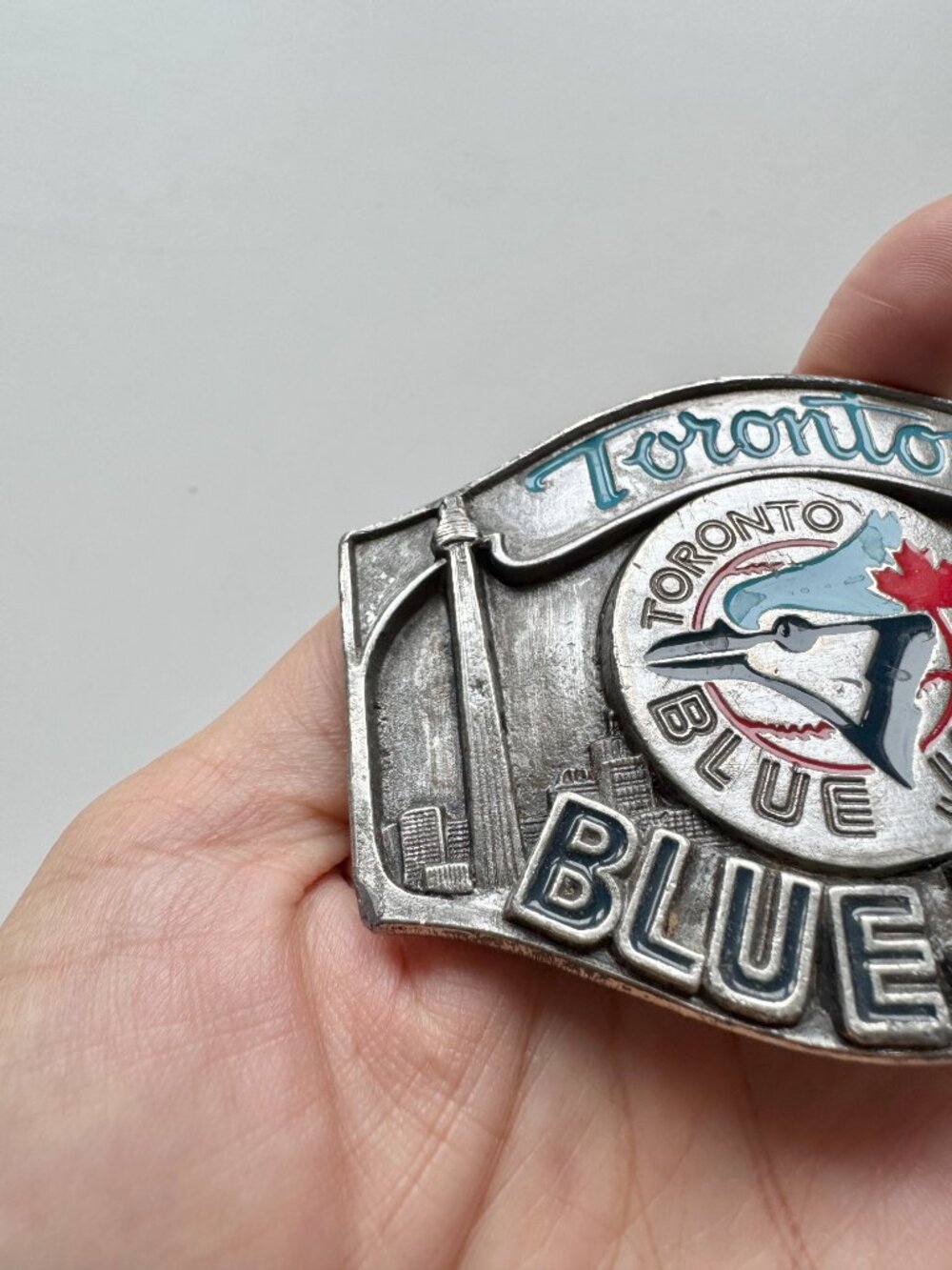 Vintage 1988 Siskiyou TORONTO BLUE JAYS Buckle - Picture 5 of 10